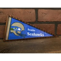 Gerahmter 1980Er Seattle Seahawks Nfl Vintage Mini Wimpel von TheSportsAlternative