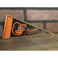 Gerahmter Baltimore Orioles Mlb Mini Wimpel von TheSportsAlternative