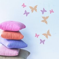 Beatrix Schmetterlinge Schablone Von The Stencil Studio. Wiederverwendbare Schablonen Für Heimdekor, Basteln Und Heimwerken, Einfach Zu Bedienen von TheStencilStudio