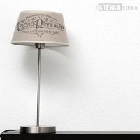 Cacao Payraud Vintage Französisch Shabby Chic Text Schablone Aus Dem Studio. Wiederverwendbare Schablonen Für Wohnkultur & Diy, Einfach Zu von TheStencilStudio