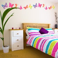 Schmetterling Schablone - Schmetterlinge Kinderzimmer Schablonen Kindergarten Wiederverwendbare Wand 10030 von TheStencilStudio