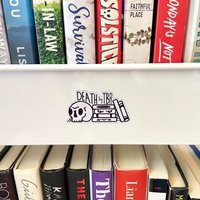 Bücherwagen-Magnet Tod Durch Tbr Magnet Lesemagnet von TheStrangeMagic