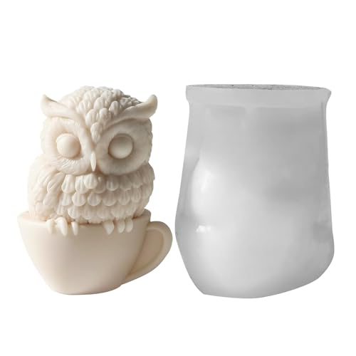 TheStriven 3D Eulenform Silikonform Kerzenform DIY Silikon Eulen Form Silikonformen Gießformen 3D Tier Handwerk Kunst Silikon Tier Silikonform Eulen Formen Seifenform TheStriven 3D Eulenform Silikonform Kerzenform DIY Silikon Eulen Form Silikonformen Gießformen 3D Tier Handwerk Kunst Silikon Tier Silikonform Eulen Formen Seifenform von TheStriven