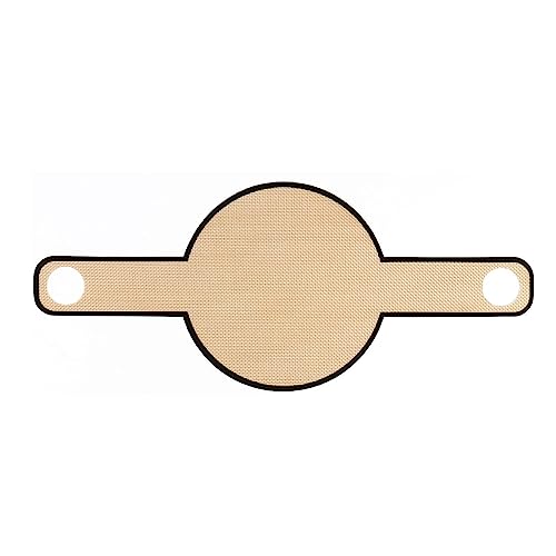 TheStriven Silikonmatte Backen Silikon Backmatte Rund mit Griffen Silikon Brotmatte Baking Mat Rund Brotbackbleche Backunterlage Silikon Backfolie Wiederverwendbar für Plätzchen, Pizza Teig (Schwarz) TheStriven Silikonmatte Backen Silikon Backmatte Rund mit Griffen Silikon Brotmatte Baking Mat Rund Brotbackbleche Backunterlage Silikon Backfolie Wiederverwendbar für Plätzchen, Pizza Teig (Schwarz) von TheStriven