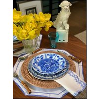 Achteckige Tischsets | 8Er-Set Waschbar Aus Polyester Mit Bambus-Motiv Achteckige Tischsets | 8Er-Set Waschbar Aus Polyester Mit Bambus-Motiv von TheTableGents