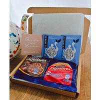 4Dekaf Tee & Keks Liebhaber Geschenkset Mit Personalisierter Nachricht | Briefkasten Geschenk Danke Denken Sie An Geburtstag von TheTeaAndCoffeeShop