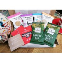 Ein Richtiges Gebräu Yorkshire Tea & Taylors Coffee Briefkasten Geschenkset | Meredith & Drew Kekse Personalisiertes Geschenk Geburtstag Gute von TheTeaAndCoffeeShop