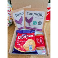 Everyday Brew Teapigs Briefkasten Geschenkeet - Mit Mcvities Digestive & Loftus Biscoff | Tee Und Keks Geschenk Get Well Soon Geburtstag von TheTeaAndCoffeeShop