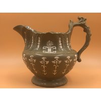 Antike Maschin & Töpfer Von Burslem Pottery Adelaide Design Krug. C1833 - 37. Gratis Uk Post Antike Maschin & Töpfer Von Burslem Pottery Adelaide Design Krug. C1833 - 37. Gratis Uk Post von TheTeaTray