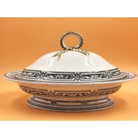 Antikes Minton Alton Design Ovale Servierturen & Deckel. C1862-73. - Gratis Uk Post Antikes Minton Alton Design Ovale Servierturen & Deckel. C1862-73. - Gratis Uk Post von TheTeaTray