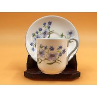 Shelley China Blue Rock Miniatur Schrank Mokkatasse & Untertasse. Duo. Nr. 13591. - Kostenlose Uk Post von TheTeaTray