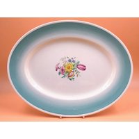 Vintage Susie Cooper Pottery Grün Dresden Sprays Design Servierplatte 12 "-Kostenlose Uk Post Vintage Susie Cooper Pottery Grün Dresden Sprays Design Servierplatte 12 "-Kostenlose Uk Post von TheTeaTray