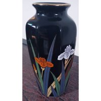 Otagiri Japan Feine Porzellan Schwarze Vase von TheTealSwan