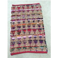 Chindi Rag Teppich von TheThreadingHouse