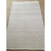 Handgemachter Chindi Teppich, Handgemachter Boho Grau, Rag Rug, 40"x60" von TheThreadingHouse