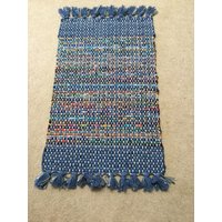 Schöne Handgemachte Chindi Teppich, Flickenteppich, Hippie-Flickenteppich von TheThreadingHouse