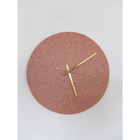 Design Wanduhr in Verschiedenen Farben| Lautlos | Schleichend 30cm von TheTinyStudioDE