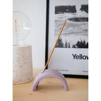 Räucherstäbchenhalter Rainbow | Lila von TheTinyStudioDE