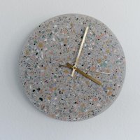 Terrazzo Design Wanduhr | Lautlos Schleichend 30cm Terrazzo Design Wanduhr | Lautlos Schleichend 30cm von TheTinyStudioDE
