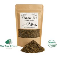 Ginkgo Biloba Blatt | Ginkgoblatt Tee Blätter Schliff Puder Getrocknete Kräuter Kräutertee Pflanzliche Produkte Großer Kraut von TheTreeOfLoveHerba