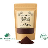 Aroniabeerenpulver | Aroniabeeren Pulver Apfelbeeren Getrocknete Kräuter Kräutertee Pflanzliche Produkte Schütt Kraut von TheTreeOfLoveHerba