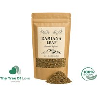 Damiana Blatt | Getrocknetes Kraut Natürliche Kräuter Pflanzliche Produkte Tee Getrocknete Kräutertee Großkraut Heilmittel von TheTreeOfLoveHerba