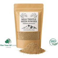 Mariendistelsamenpulver | Mariendistelpulver Getrocknete Kräuter Kräutertee Pflanzliche Produkte Großkraut Heilmittel von TheTreeOfLoveHerba