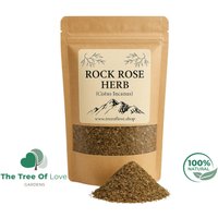 Felsenrose Tee | Cistus Inkanus Citus Incantus Sonnenröschen Blatt Rock Rose Getrocknete Kräuter Kräutertee Pflanzliche Produkte Großer Kraut von TheTreeOfLoveHerba