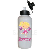 Cheerleader Personalisierte Flasche Wasser Waterbottle von TheTrendyButterfly