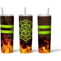 Feuerwehrmann, Feuerwehr, Scott Scba-Flasche, 20 Unzen Becher, Dünne Rote Linie, Ersthelfer, Air Pack, Feuerwehrmann Geschenk von TheTrendyImagination