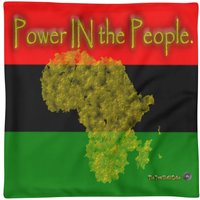 The True World Order "Power in The People" Basic Kissenhülle Nur von TheTrueWorldOrder