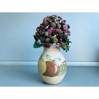 La Poterie Provence France Keramikvase - Handbemalte Handgemachte Vase von TheVINTAGEShopBG