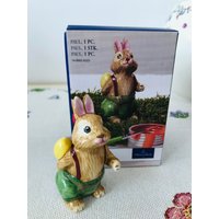 Never Used - Villeroy & Boch Bunny Tales Paul in Originalverpackung Und Osterdekoration von TheVINTAGEShopBG