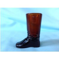Amber Boot Schnapsglas Bernstein Zahnstocher Halter Glas Amber Boot Schnapsglas Bernstein Zahnstocher Halter Glas von TheVillageCorner