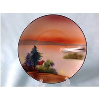 Noritake Teller Mit Griff Morimura Japan Design Zitronen-Teller Griffen von TheVillageCorner