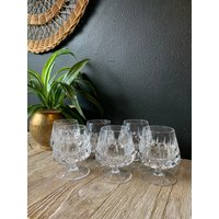 Vintage Geätzte Glasfuß Schnapsgläser | Kleiner Schnaps Becher Sechser-Set Barzubehör Hochzeit Glaswaren Trinkgläser Vintage Geätzte Glasfuß Schnapsgläser | Kleiner Schnaps Becher Sechser-Set Barzubehör Hochzeit Glaswaren Trinkgläser von TheVintageGateShop