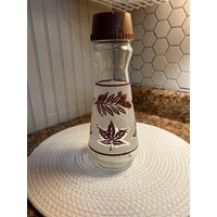 Vintage Admiral Saftkaraffe Mit Blattmotiv von TheVintageNarwhal