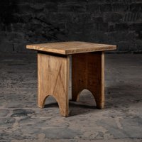 Erbbogen-Beistelltisch | Altholz Beistelltisch Ecktisch von TheVintageRealmStore