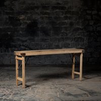 Vintage Altholz Konsolentisch | Eingangsbereich Klapptisch Im Antikfinish Handgemachte Bauernhaus Konsolentisch Vintage Altholz Konsolentisch | Eingangsbereich Klapptisch Im Antikfinish Handgemachte Bauernhaus Konsolentisch von TheVintageRealmStore