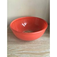 Rote 303 Pyrex Glas Rührschüssel/Lochschale. Waschbecken, Kitchenalia von TheVintageTeaShoppe