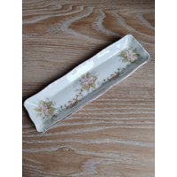 Schminktisch Schmuckteller Mit Blumenmuster, Made in England von TheVintageTeaShoppe