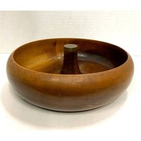 Mahagoni Myrte Holz Schüssel 9 "Durchmesser 2" Hoch von TheVintageVibeandROA