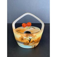 Noritake Handbemalte Zuckerdose Mit Deckel Und Griff 12, 5 cm Hoch 4, 5 Breit Noritake Handbemalte Zuckerdose Mit Deckel Und Griff 12, 5 cm Hoch 4, 5 Breit von TheVintageVibeandROA