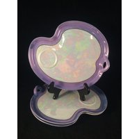 Set Aus 3 Noritake Tellern Mit Griffen, Lila Und Dunkellila, 20, 3 cm X 18 von TheVintageVibeandROA