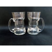 Vintage Teegläser Set Aus 2 Kleinen Paar Gläser Kaffeetassen Alte Volumen Von 100 Ml Retro Bar Dekor Küche Geschenk von TheVintagesTreasures