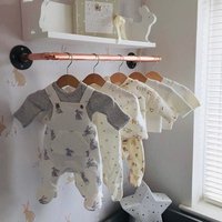Baby Kleiderbügelchen/Neugeborenen Kleiderbügel Aus Kupferrohr von TheWesEmporium