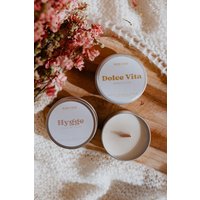 Mini-Duftkerze Im Aluminiumbehälter, Mehrere Düfte Zur Auswahl, 100 % Natürliches Wachs, Vegane Und Tierversuchsfreie, cmr-Freie Düfte von TheWildChildFR