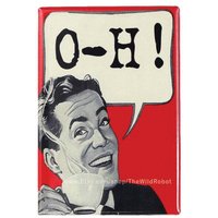 O H I Ohio Osu Kühlschrankmagnet State University Football Sports von TheWildRobot
