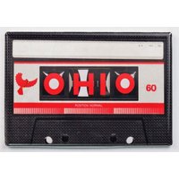 Ohio Cassette Tape Kühlschrankmagnet State Osu Musik von TheWildRobot