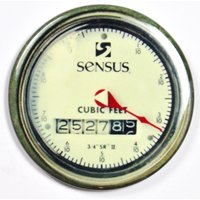 Sensus Steampunk Gauge Kühlschrank Magnet Meter Vintage Style 2 1/4" Rund von TheWildRobot